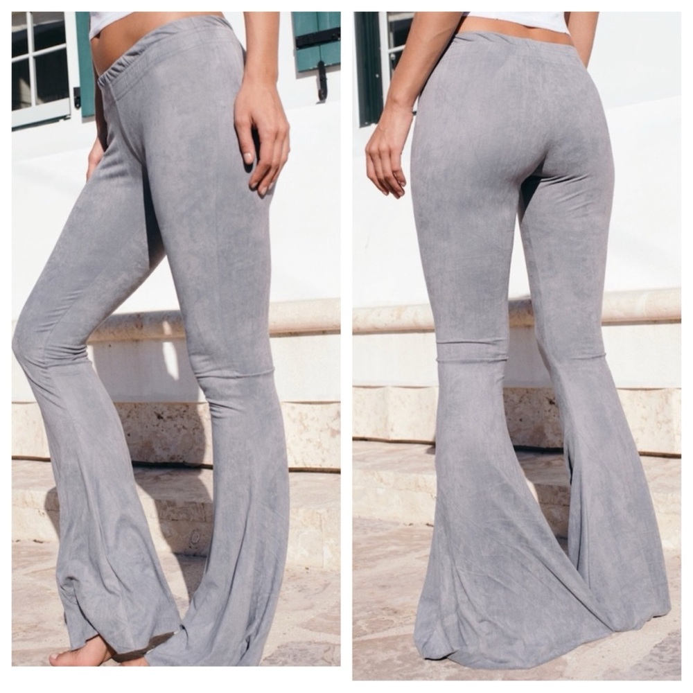 COPY - Tribe Kelley Silver Bells Bell Bottom Pants Medium Extra Long